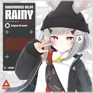 オリジナル3Dモデル『レイニィ』