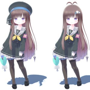 【3Dモデル】『ニトコ Ver.1.04』テュプラ星間連盟惑星探査団 量産型航海士 GMA type M2011 Reineckii Nitco ダストリア・フラヴディッツラボ原産（組織培養）　 - Yorshka Shop