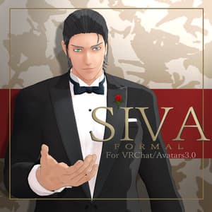 【VRChat対応3Dモデル】Siva_Formal Ver,1.0 - Thousandpetals
