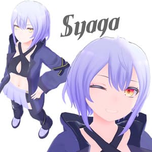 オリジナル３Dアバター「シャガ」