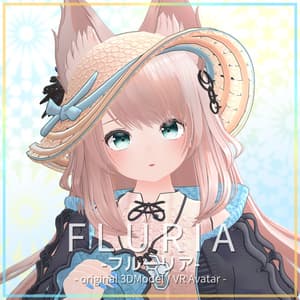 オリジナル3Dモデル 『Fluria -フルーリア-』 - bikiTadpole