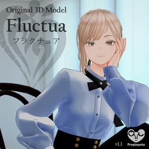 オリジナル3Dモデル『Fluctua / フラクチュア 』 - Froginyata Store