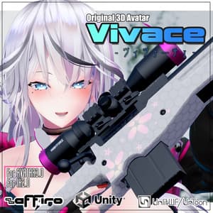 【Vivace - ヴィヴァーチェ -】VRC用3Dアバター - Zaffiro