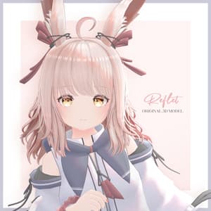 オリジナル3Dモデル 『Reflet -ルフレ-』 - bikiTadpole