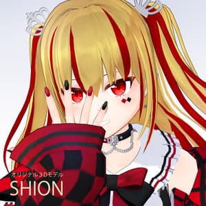 オリジナル3Dモデル「SHION」 - 白星Vトリエ