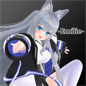 オリジナル3Dモデル「Emilie」 - hajimata雑貨店