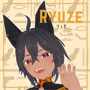 【オリジナル3Dモデル】Ryuze -リュゼ- - neko-ririn