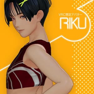 VRChat想定アバター「凛空」ちゃん - ポ屋