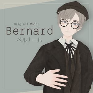 【オリジナル3Dモデル】Bernard（ベルナール） - 裏拍手