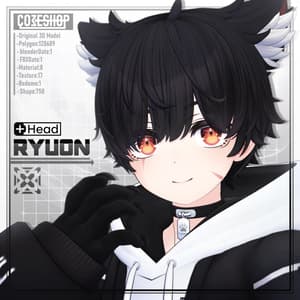 オリジナル3Dモデル「リュオン-Ryuon-」 - COMESHOP