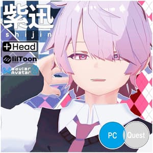 オリジナル3Dモデル「紫迅/Shijin」 - kaitakuJP