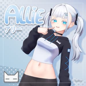 オリジナル3Dモデル「アリー」 / "Allie" Original 3D Model - xakku