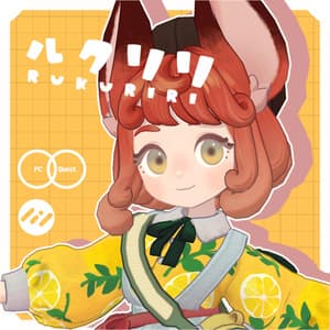 【セール中】オリジナル3Dモデル『ルクリリ』-RUKURIRI- - CHIWA堂
