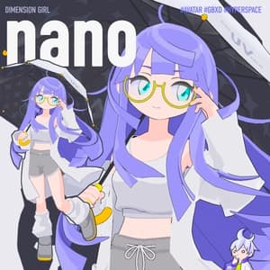 なの／nano【オリジナル3Dモデル】VRChatアバター - DIMENSION GIRL